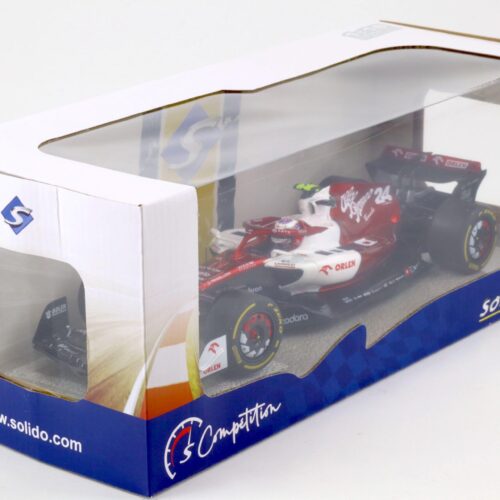 1:18 Solido F1 Alfa Romeo C42 Canada GP #24 Z.Guanyu 2022