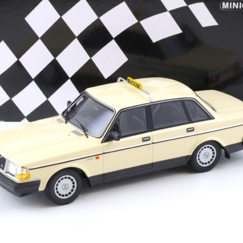1:18 Minichamps Volvo 240 GL Limousine 1986 beige TAXI - Limited 300 pcs.