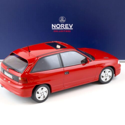 1:18 Norev Opel Astra F GSi 1992 red 183672 - Image 3