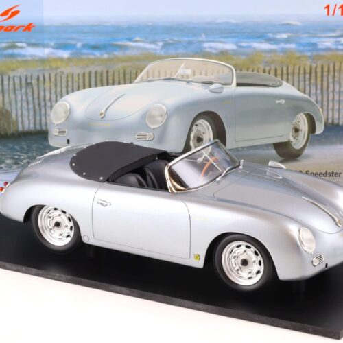 1:12 Spark Porsche 356 Speedster Carrera 1956 silver-grey metallic 12S004