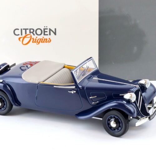 1:18 Norev Citroen Traction Cabriolet 1939 dark blue Citroen Origins Dealer
