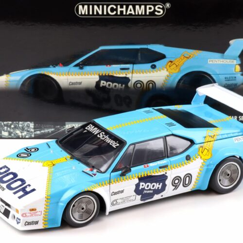 1:18 Minichamps BMW M1 Procar Pooh Jeans Marc Surer #90 Procar Series 1980
