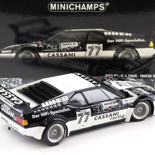 1:18 Minichamps BMW M1 Procar H.J.Stuck #77 Cassani Racing Procar Series 1979