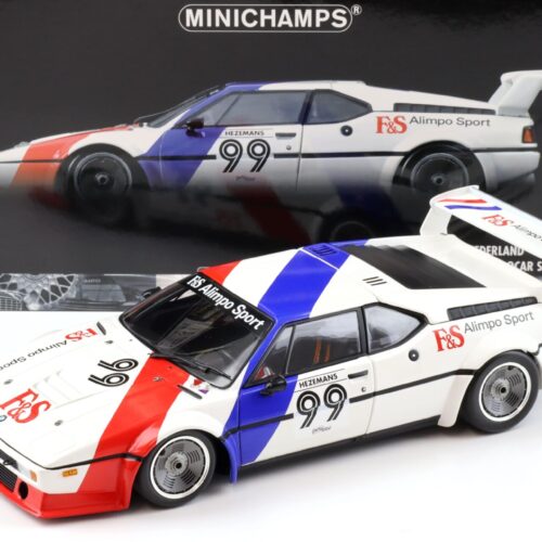 1:18 Minichamps BMW M1 Procar BMW Nederland #99 T.Hezemans Procar Series 1979