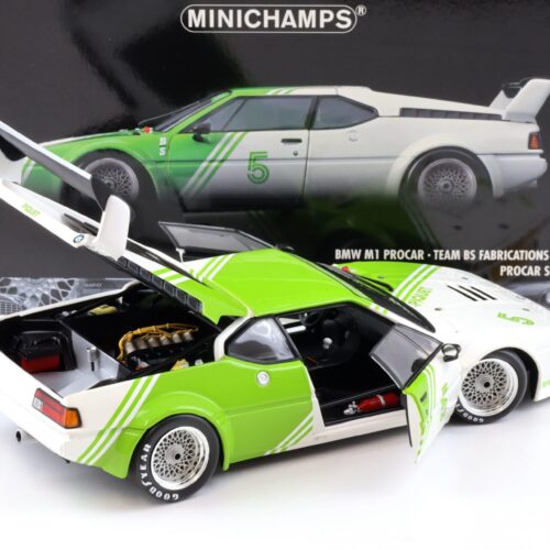 1:18 Minichamps BMW M1 Procar Team BS Fabrications #5 Piquet Procar Series 1980
