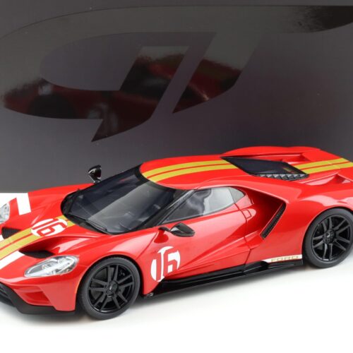 1:18 GT Spirit GT883 Ford GT Heritage Edition 2022 Alan Mann red