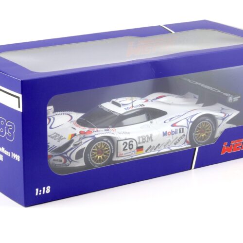 1:18 WERK83 Porsche 911 GT1 #26 Winner 24h Le Mans 1998 Aiello/ McNish/ Ortelli
