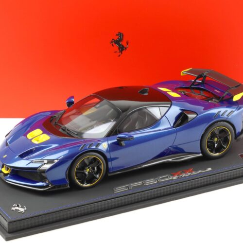 1:18 BBR Ferrari SF90 XX Stradale Blue Tour de France - Limited 80 pcs.
