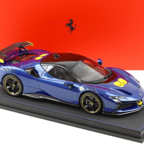 1:18 BBR Ferrari SF90 XX Stradale Blue Tour de France - Limited 80 pcs.