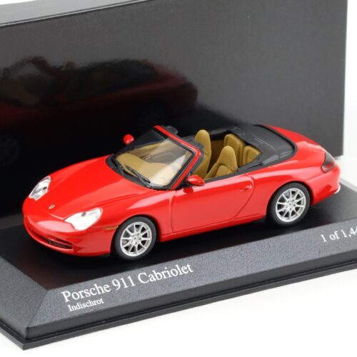 1:43 Minichamps Porsche 911 996.II Carrera Cabriolet Indisch red