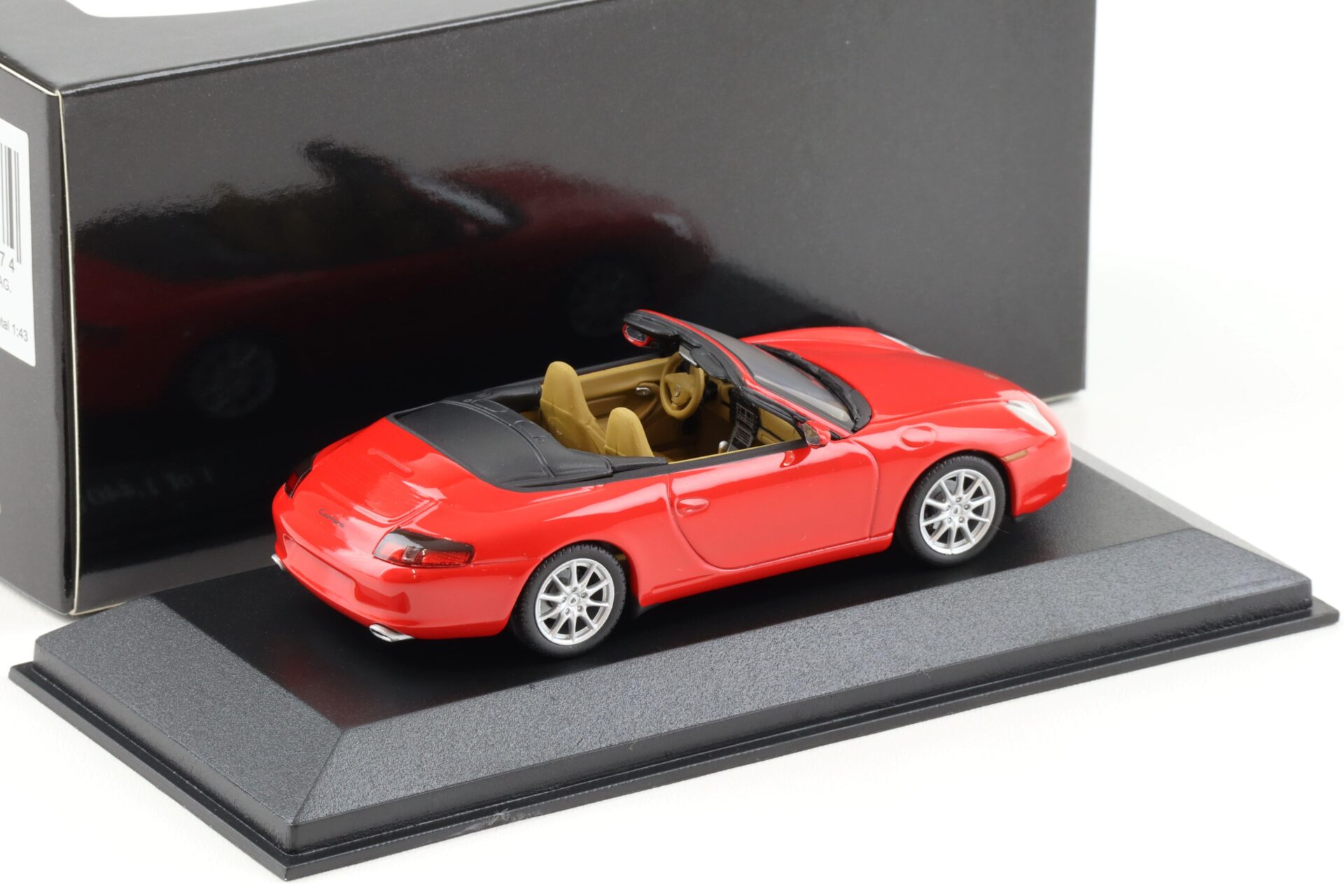 1:43 Minichamps Porsche 911 996.II Carrera Cabriolet Indisch red
