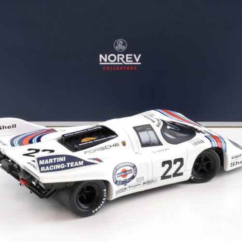 1:18 Norev Porsche 917K Winner 24h France 1971 Marko van Lennep #22 Martini Racing