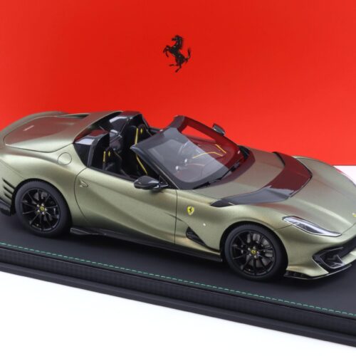 1:18 BBR Ferrari 812 Competizione A Aperta Verde Manzoni matt - Limited 70 pcs.