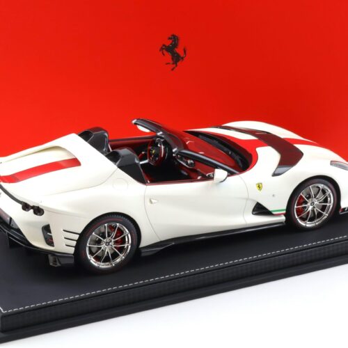1:18 BBR Ferrari 812 Competizione A Aperta Bianco Italia matt - Limited 70 pcs.