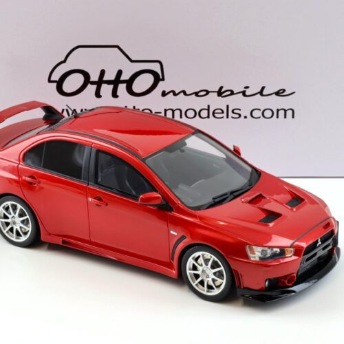 1:18 OTTO mobile OT1084 Mitsubishi Lancer EVO X FQ400 Sedan Orient red 2012