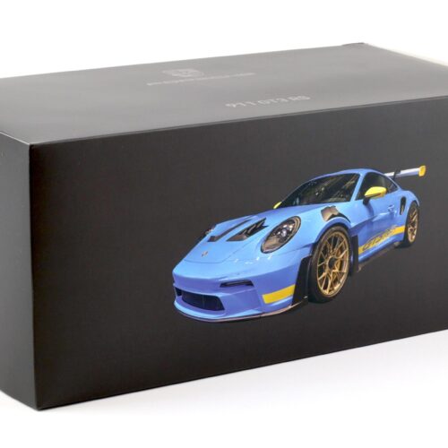1:18 Minichamps Porsche 911 992 GT3 RS Daytona Bergmeister Riviera blue WAP DEALER