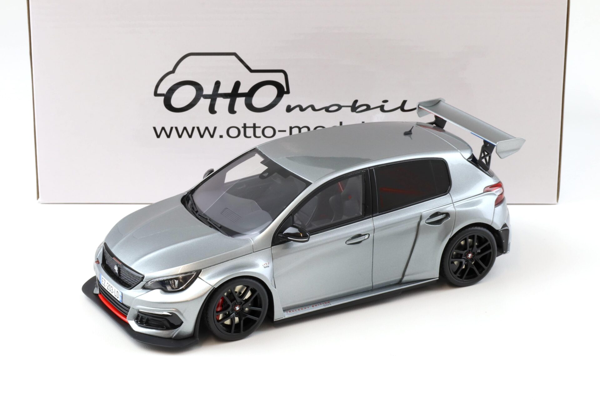 1:18 OTTO mobile OT1055 Peugeot 308 RC ByFactory Tuners 2020 artense grey