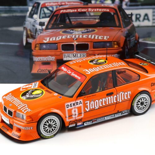 1:18 WERK83 BMW 325i E36 Coupe DTM 1993 Hahne #9 Jägermeister