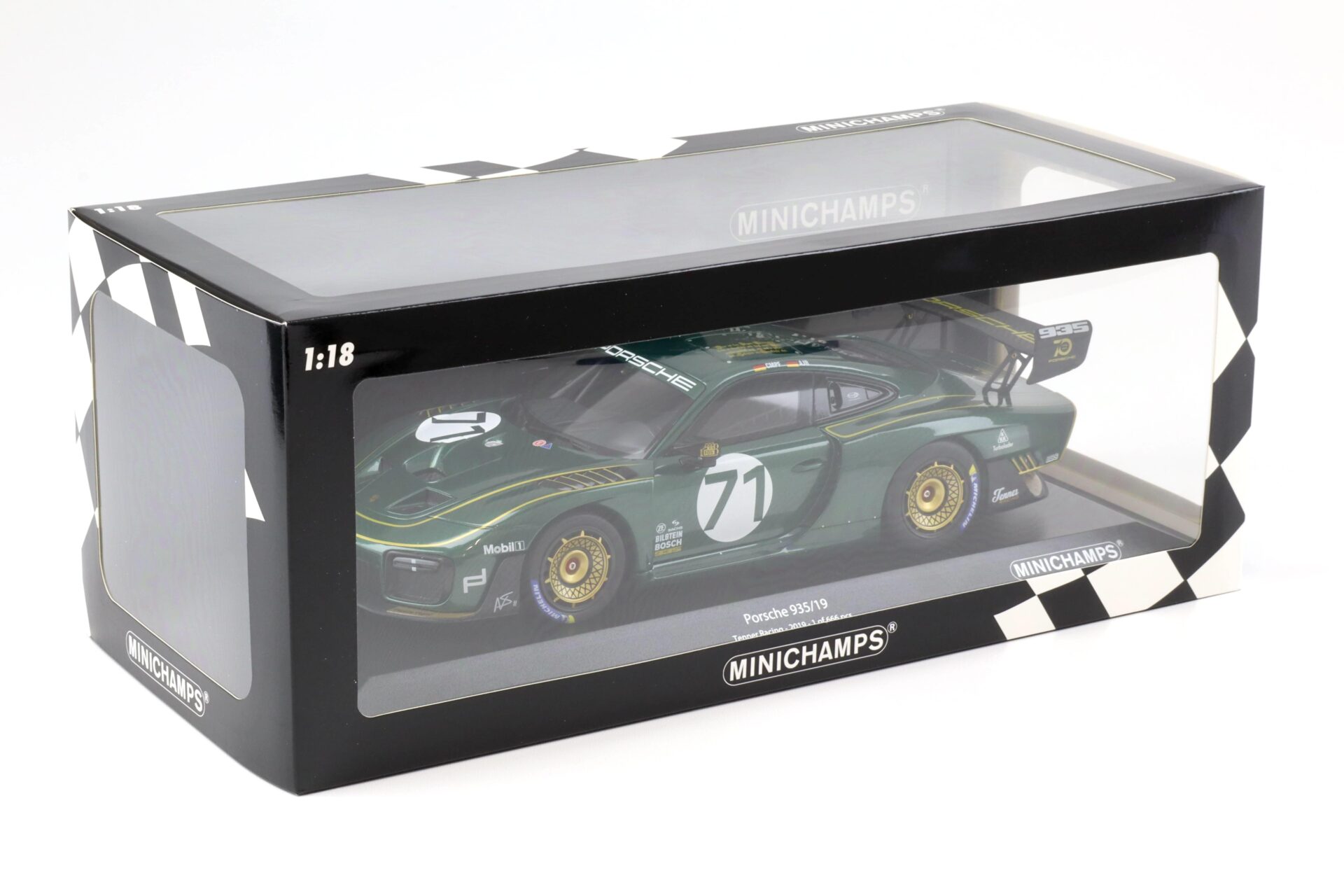 1:18 Minichamps Porsche 935/19 Tenner Racing 2019 #71 dark green