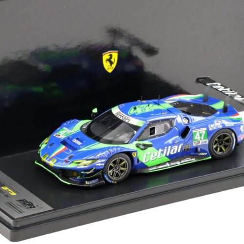 1:43 BBR Competition Ferrari 296 GT3 Cetilar Racing 2023 #47 IMSA Daytona 24h - Image 1
