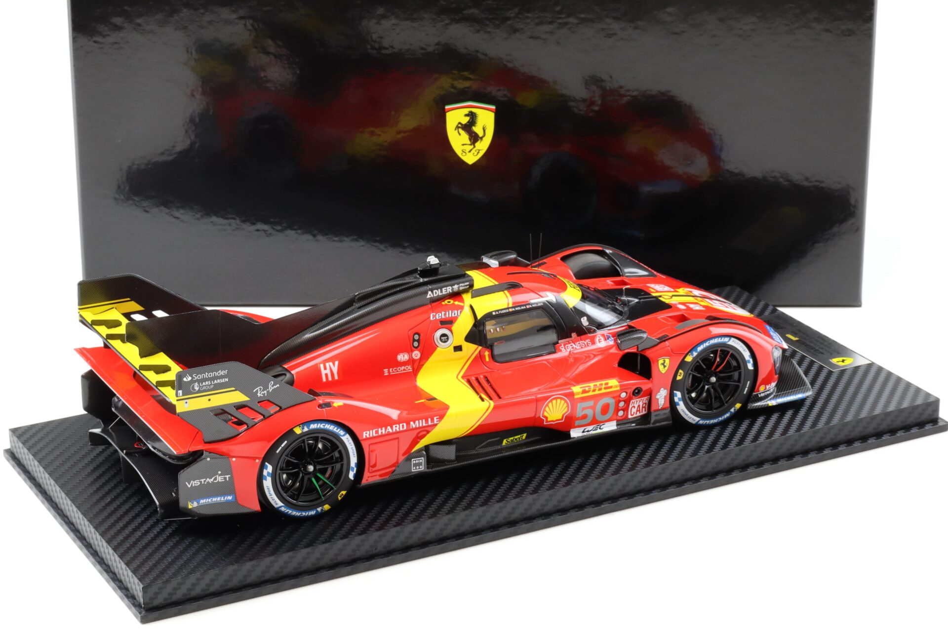 1:18 BBR Competition Ferrari 499P Team AF Corse 2023 #50 WEC 1000 Miles of Sebring