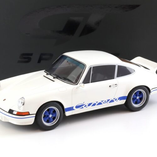 1:12 GT Spirit GT921 Porsche 911 Carrera RS 2.7 Coupe Grand Prix white / blue 1973