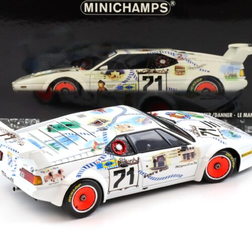 1:18 Minichamps BMW M1 Procar München v.Bayern/ Oberdorfer 24h Le Mans 1981