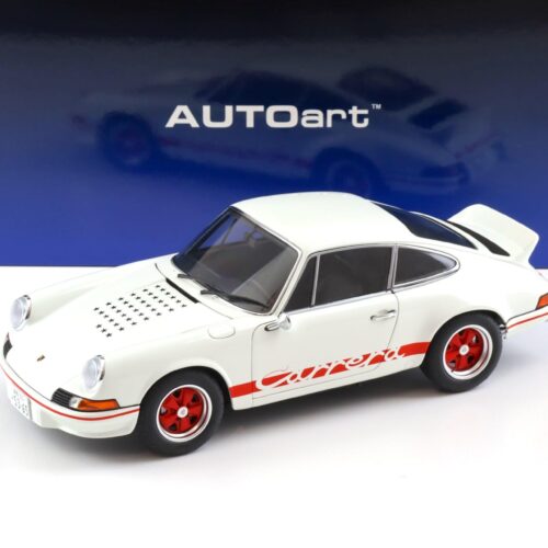 1:18 AUTOart Porsche 911 Carrera RS 2.7 The Circuit of Wolf Grand Prix white 78026