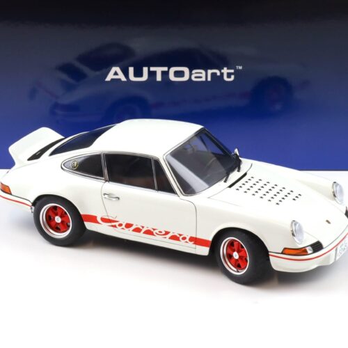 1:18 AUTOart Porsche 911 Carrera RS 2.7 The Circuit of Wolf Grand Prix white 78026