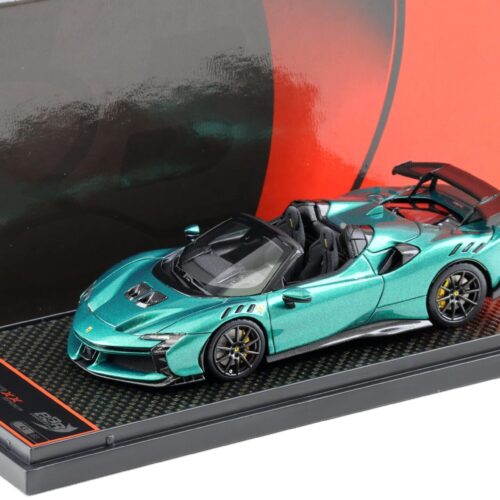1:43 BBR Ferrari SF90 XX Spider Green Jewel/ carbon rims - Limited 60 pcs.