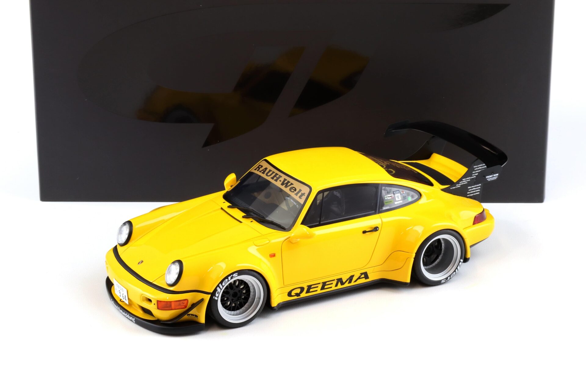 1:18 GT Spirit GT492 Porsche 911 964 RWB QEEMA Rauh-Welt yellow 2024