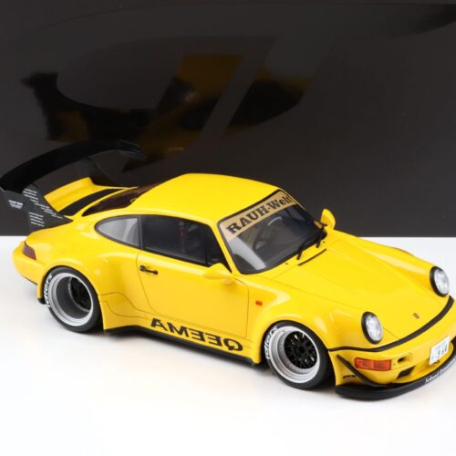 1:18 GT Spirit GT492 Porsche 911 964 RWB QEEMA Rauh-Welt yellow 2024