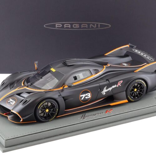 1:18 BBR Pagani Huayra R matt black Carbon/ matt black - Limited 100 pcs. - Image 1