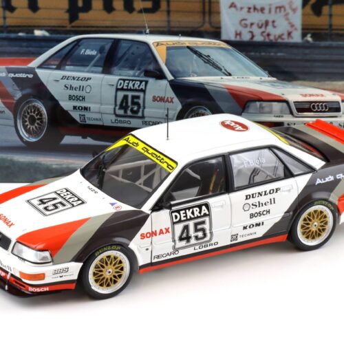 1:18 WERK83 Audi V8 Quattro DTM Champion 1991 #45 Frank Biela white