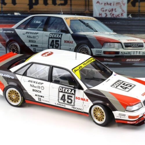 1:18 WERK83 Audi V8 Quattro DTM Champion 1991 #45 Frank Biela white