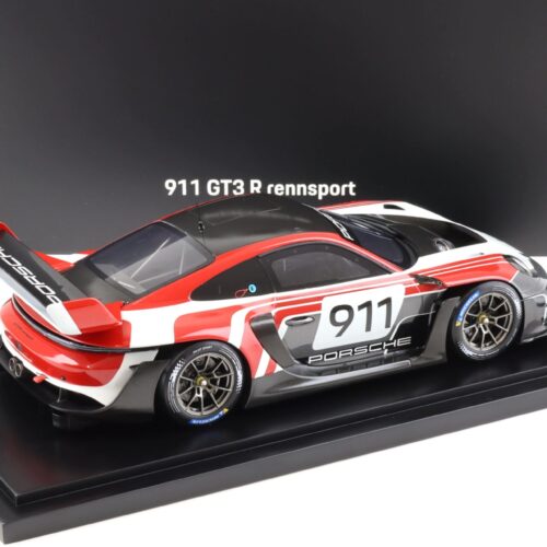 1:18 Spark Porsche 911 992 GT3 R Rennsport #911 white/red/grey WAP DEALER