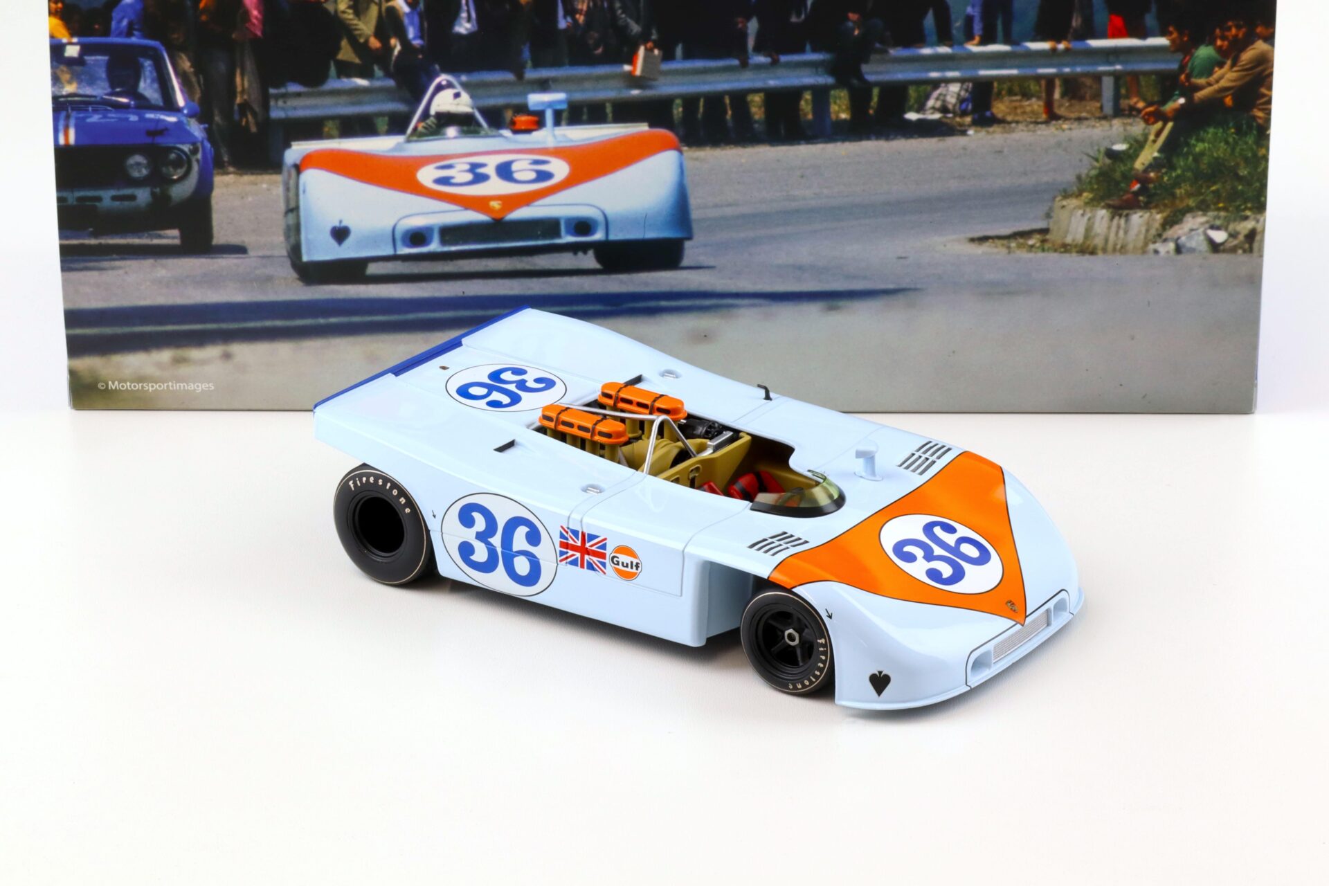 1:18 WERK83 Porsche 908/03 - 5th Targa Florio 1970 #36 Waldegaard/ Attwood