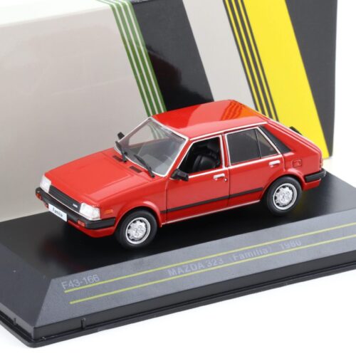 1:43 First43 Mazda 323 Familia 1980 red
