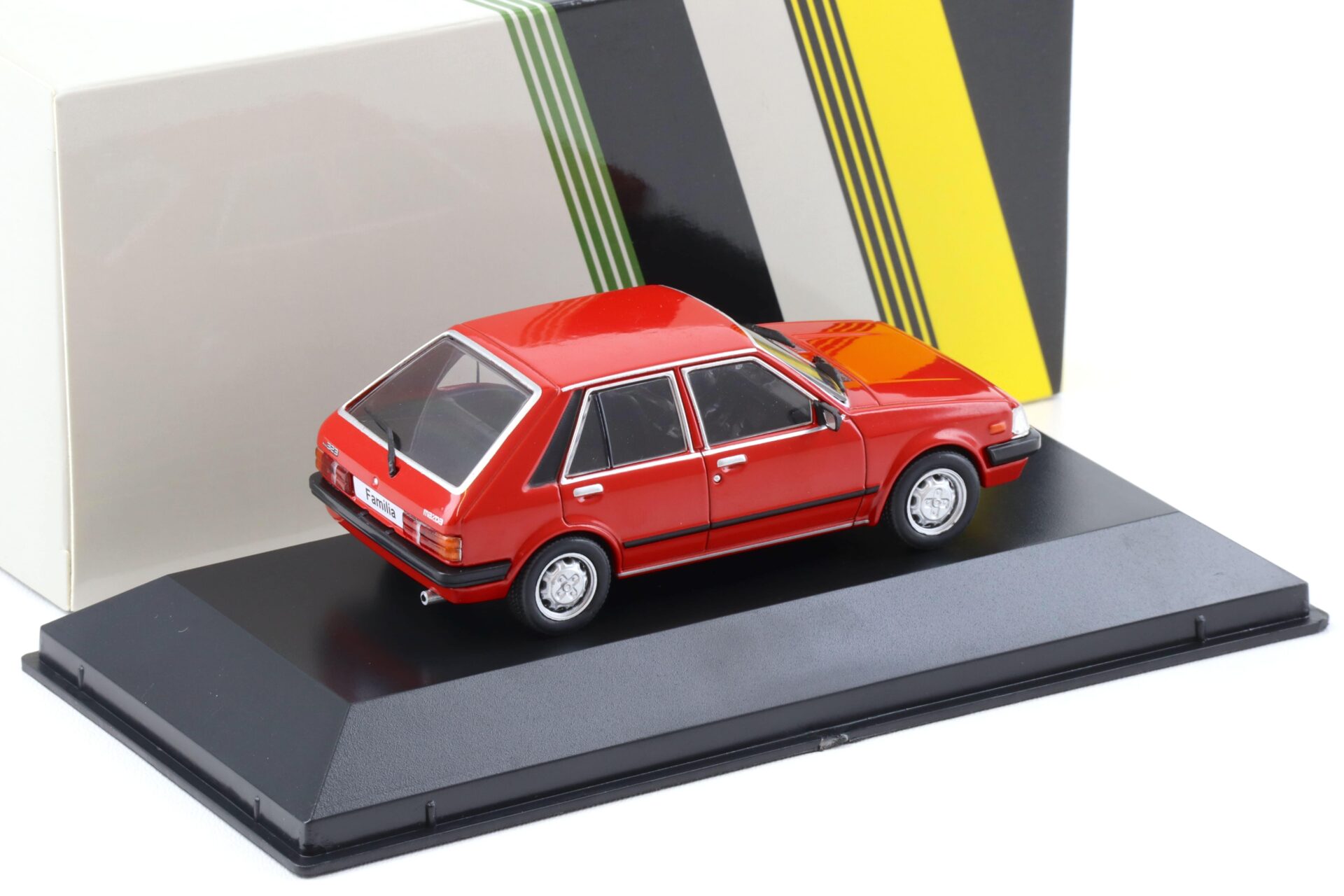 1:43 First43 Mazda 323 Familia 1980 red