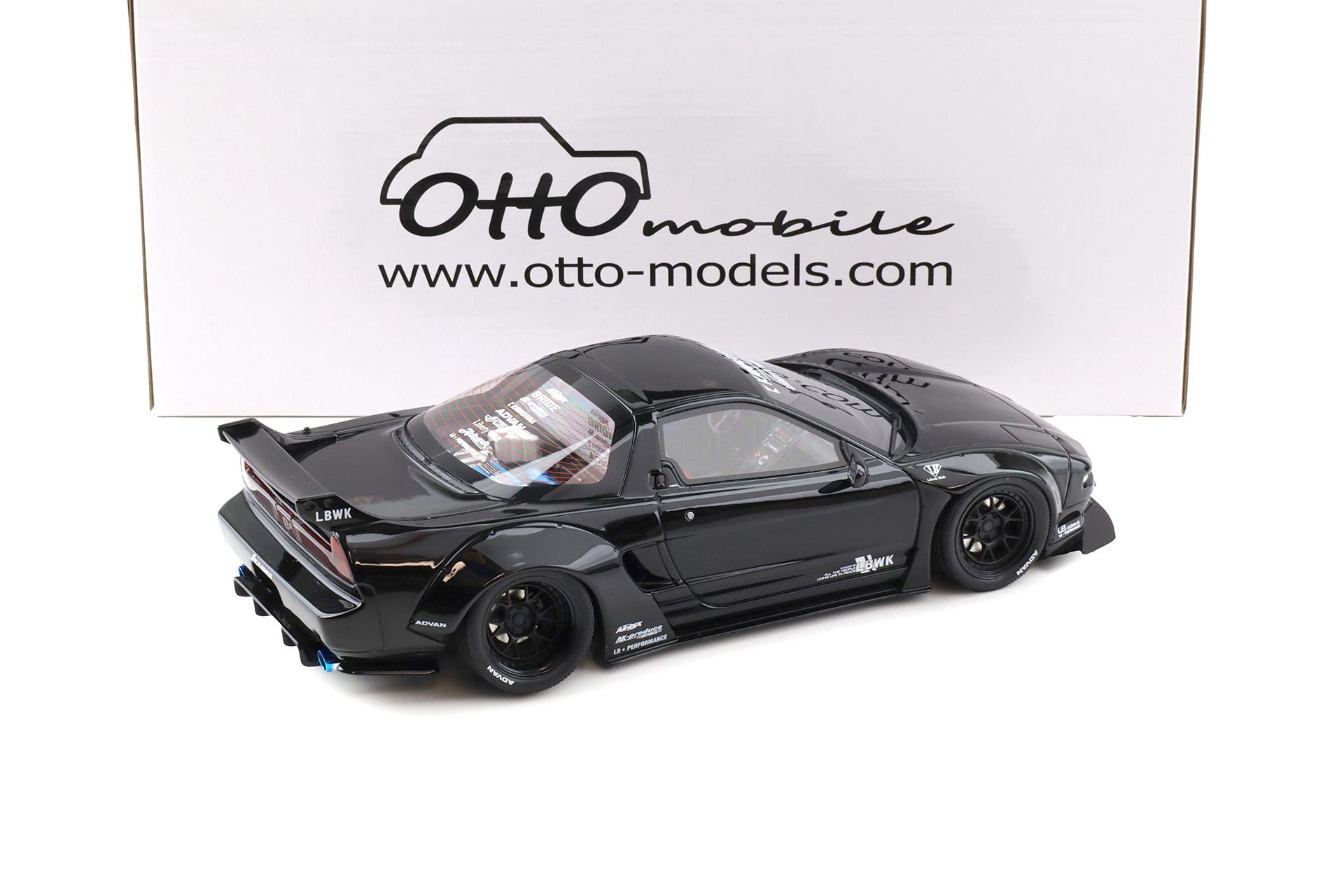 1:18 OTTO mobile OT1211 LB-Works Honda NSX NA1 Coupe black 2020