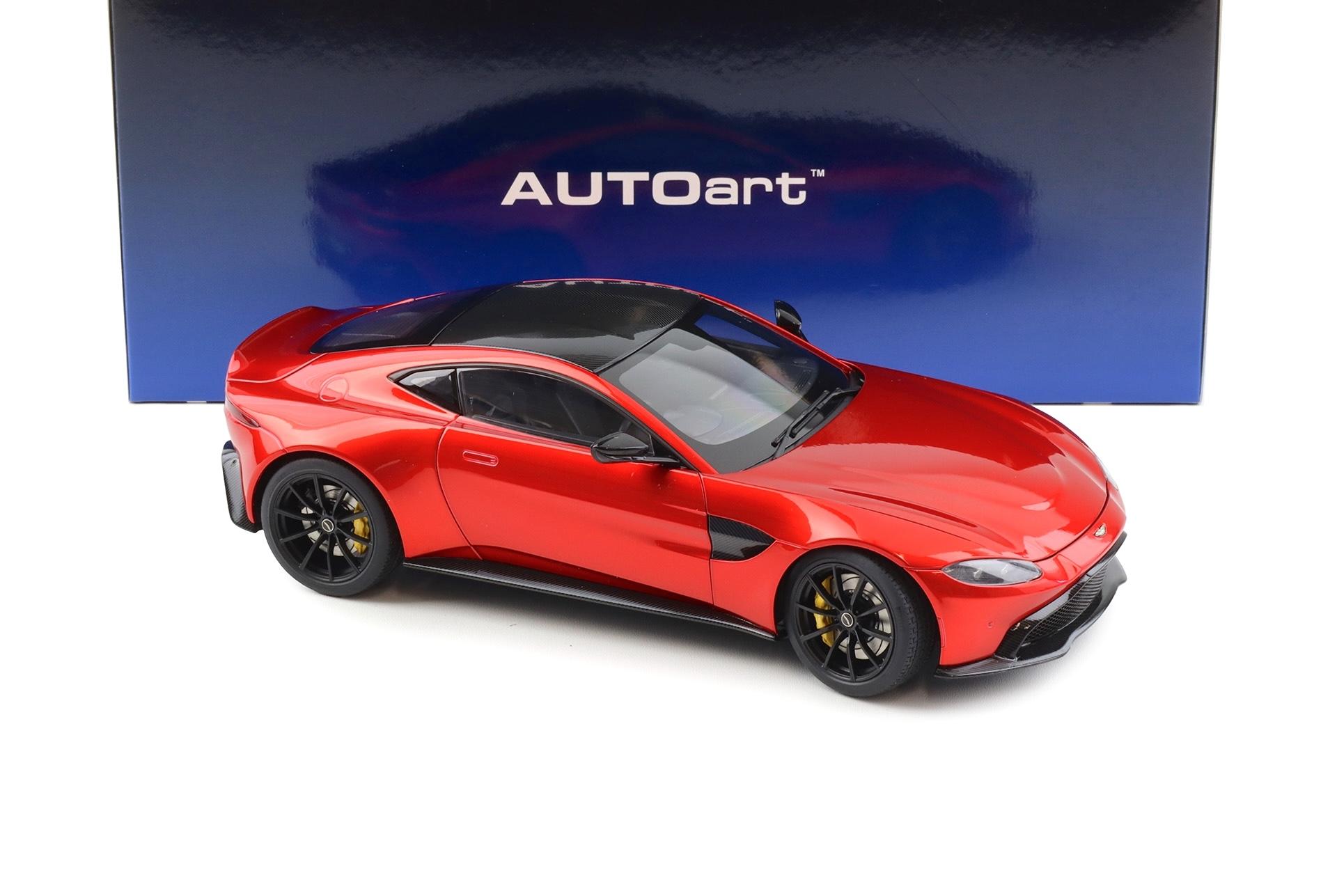 1:18 AUTOart Aston Martin Vantage 2019 Hyper red 70277