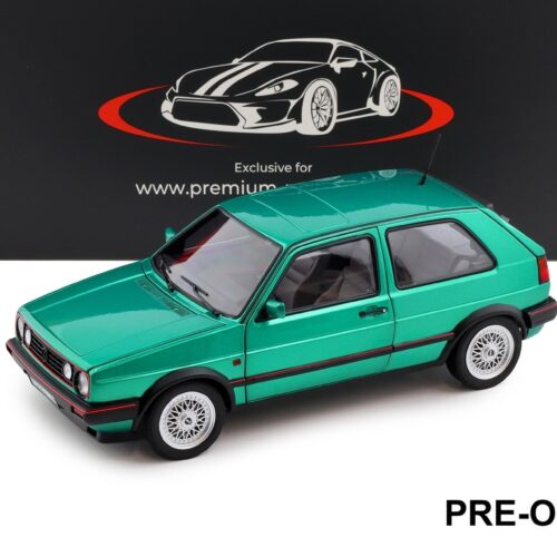 1:18 Norev VW Golf 2 GTI 1988 Montana green metallic 188582 - Limited 500 pcs.