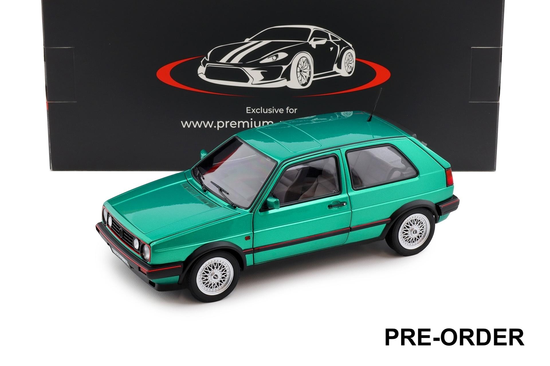 1:18 Norev VW Golf 2 GTI 1988 Montana green metallic 188582 - Limited 500 pcs.