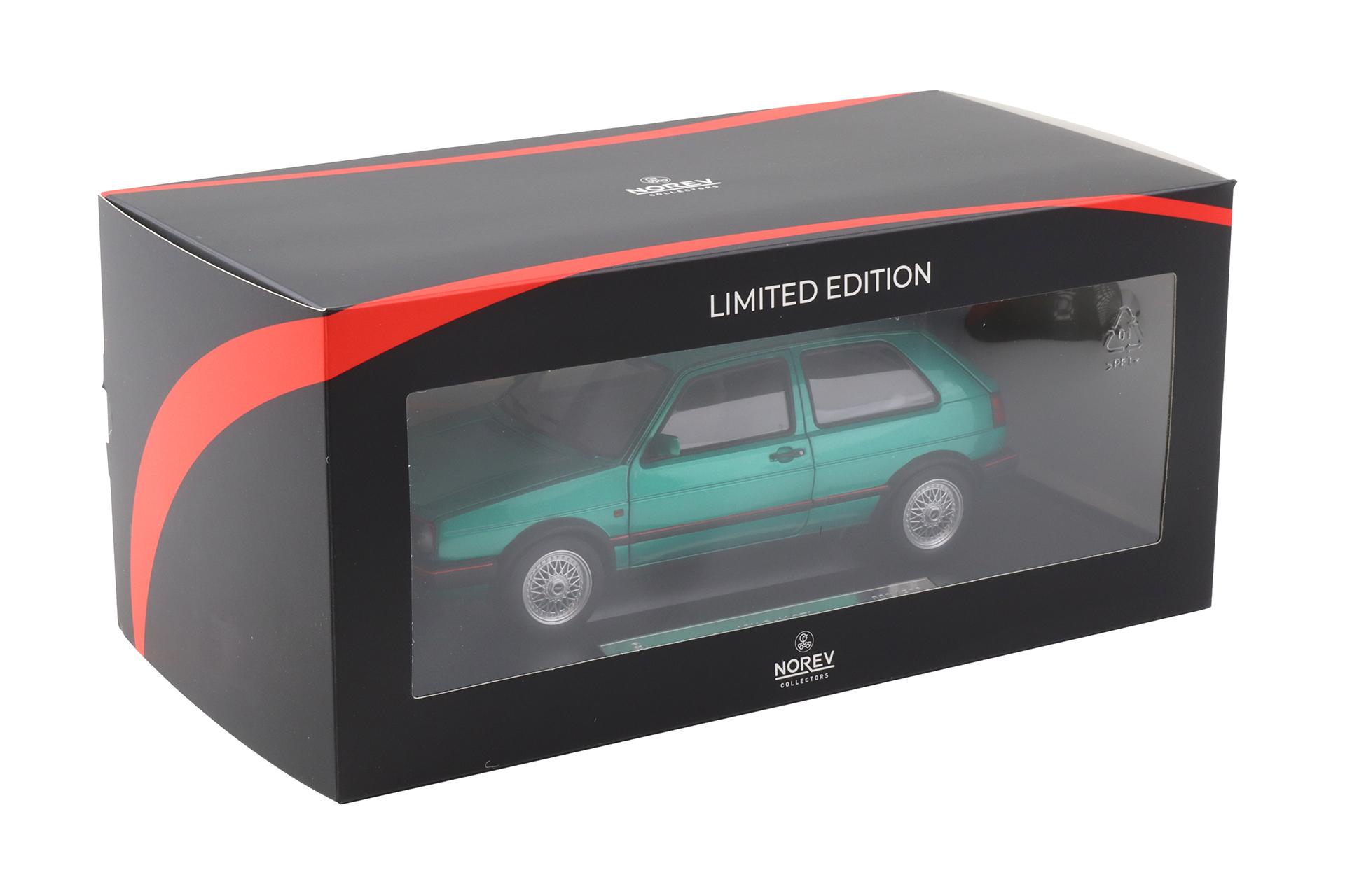 1:18 Norev VW Golf 2 GTI 1988 Montana green metallic 188582 - Limited 500 pcs.