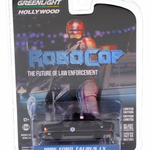 1:64 Greenlight 1986 Ford Taurus LX ROBOCOP Detroit Metro West Police
