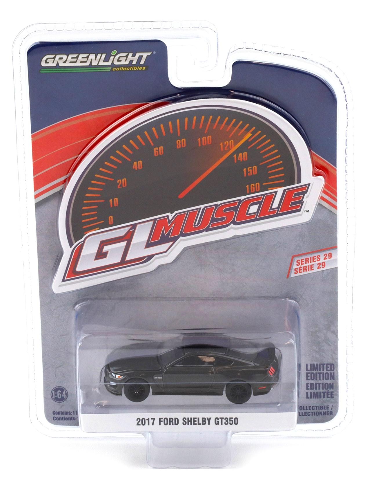 1:64 Greenlight GL Muscle 2017 Ford Shelby GT350 Magnetic metallic