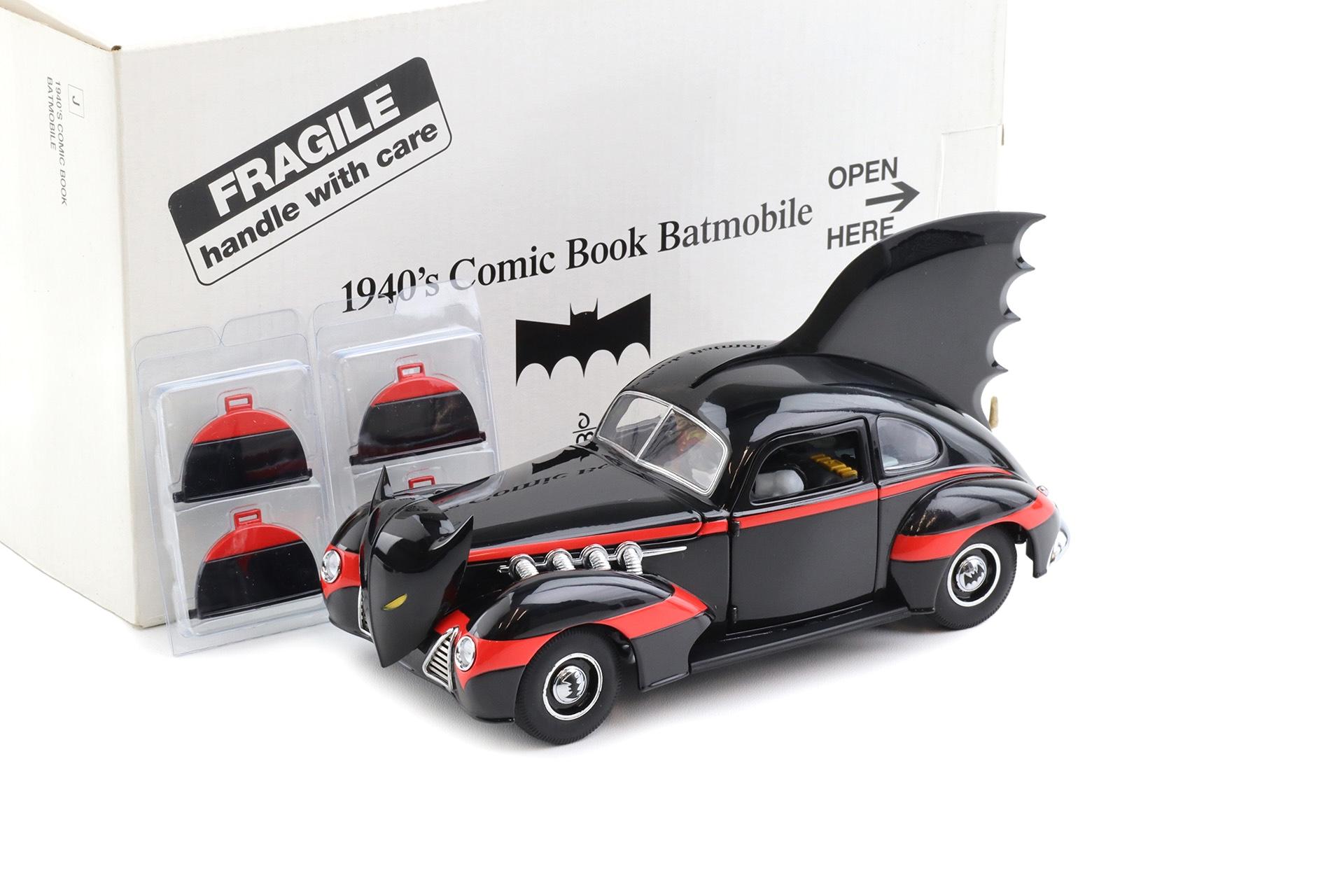 1:24 Danbury Mint 1940Â´s Comic Book Batmobile Batman black with box