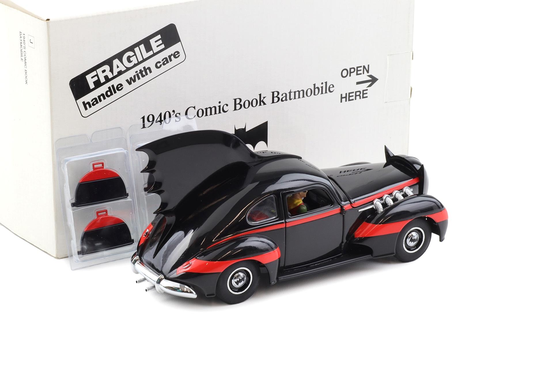 1:24 Danbury Mint 1940Â´s Comic Book Batmobile Batman black with box