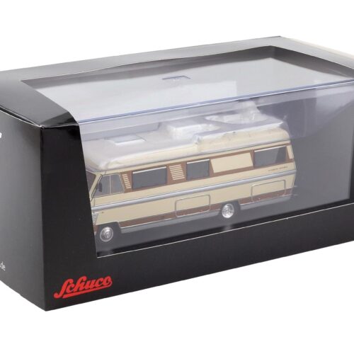 1:43 Schuco PRO.R43 Hymermobil 900 Wohnmobil beige/ brown