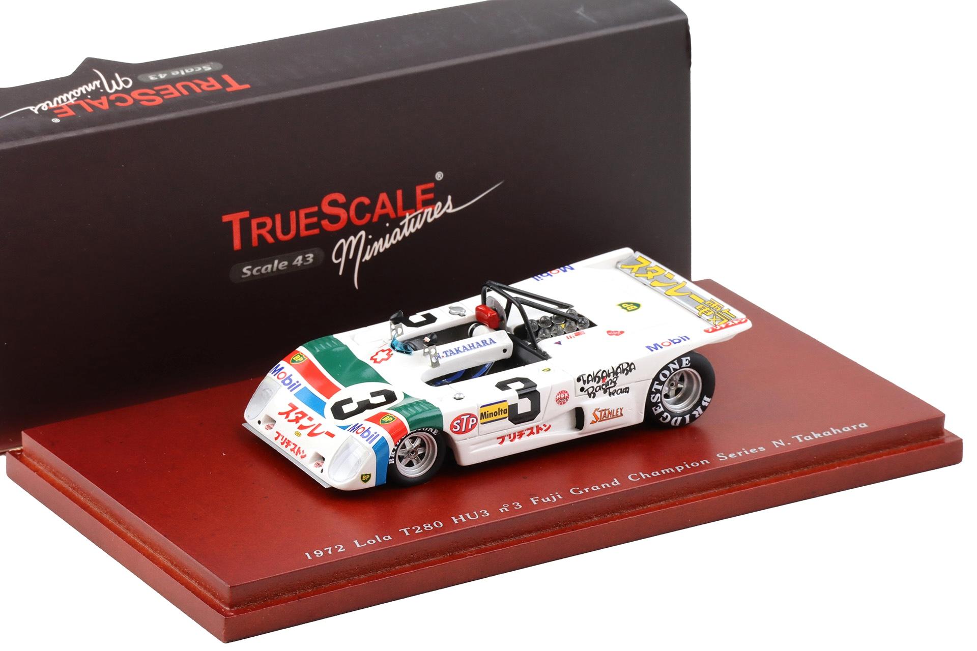 1:43 TSM Model 1972 Lola T280 HU3 #3 Fuji Grand Champion Series N.Takahara